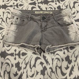 Mossimo Gray Washed Shorts